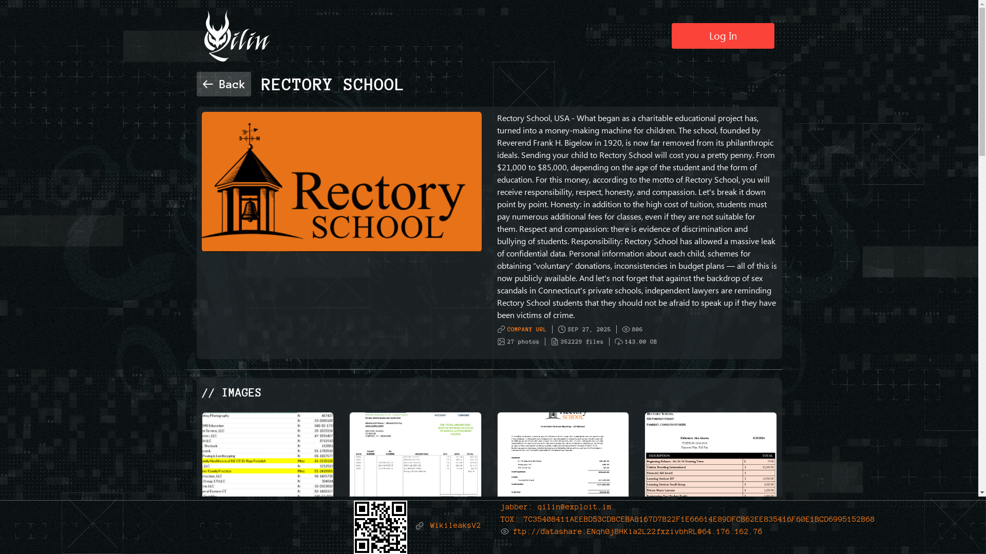 Screenshot del ataque