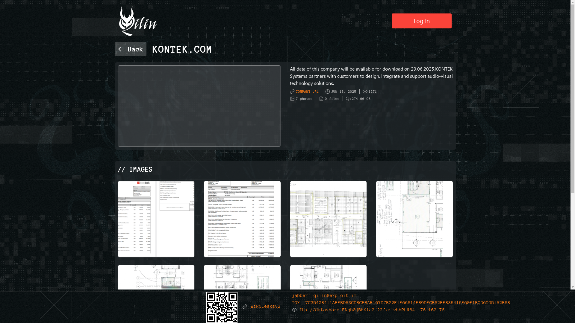 Screenshot del ataque