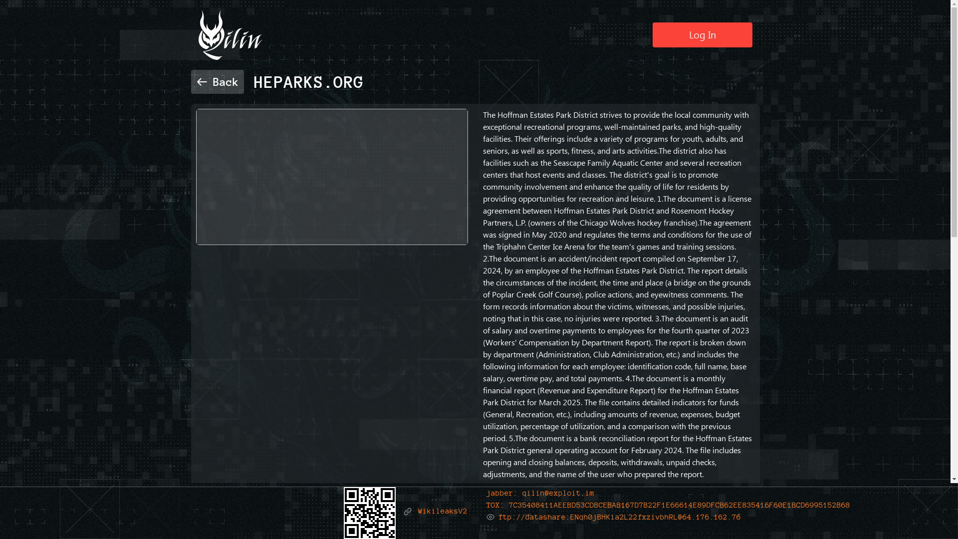 Screenshot del ataque