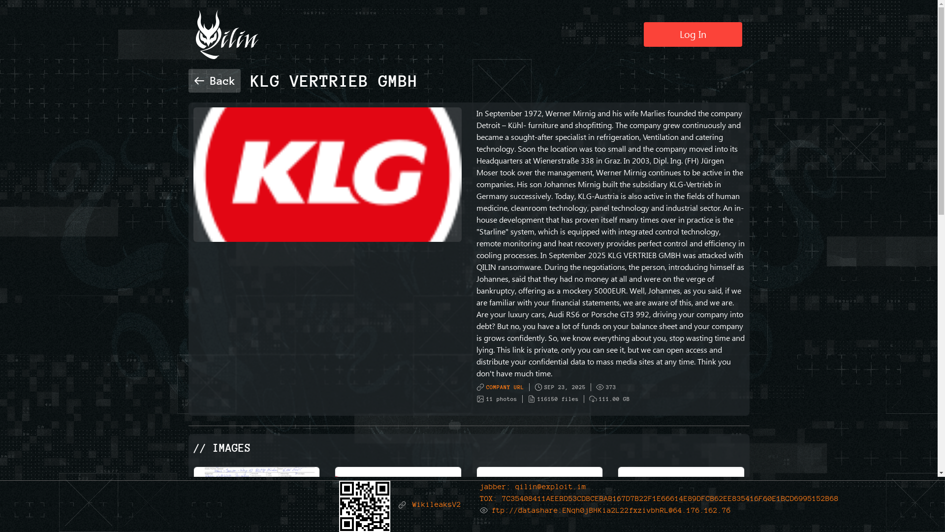 Screenshot del ataque