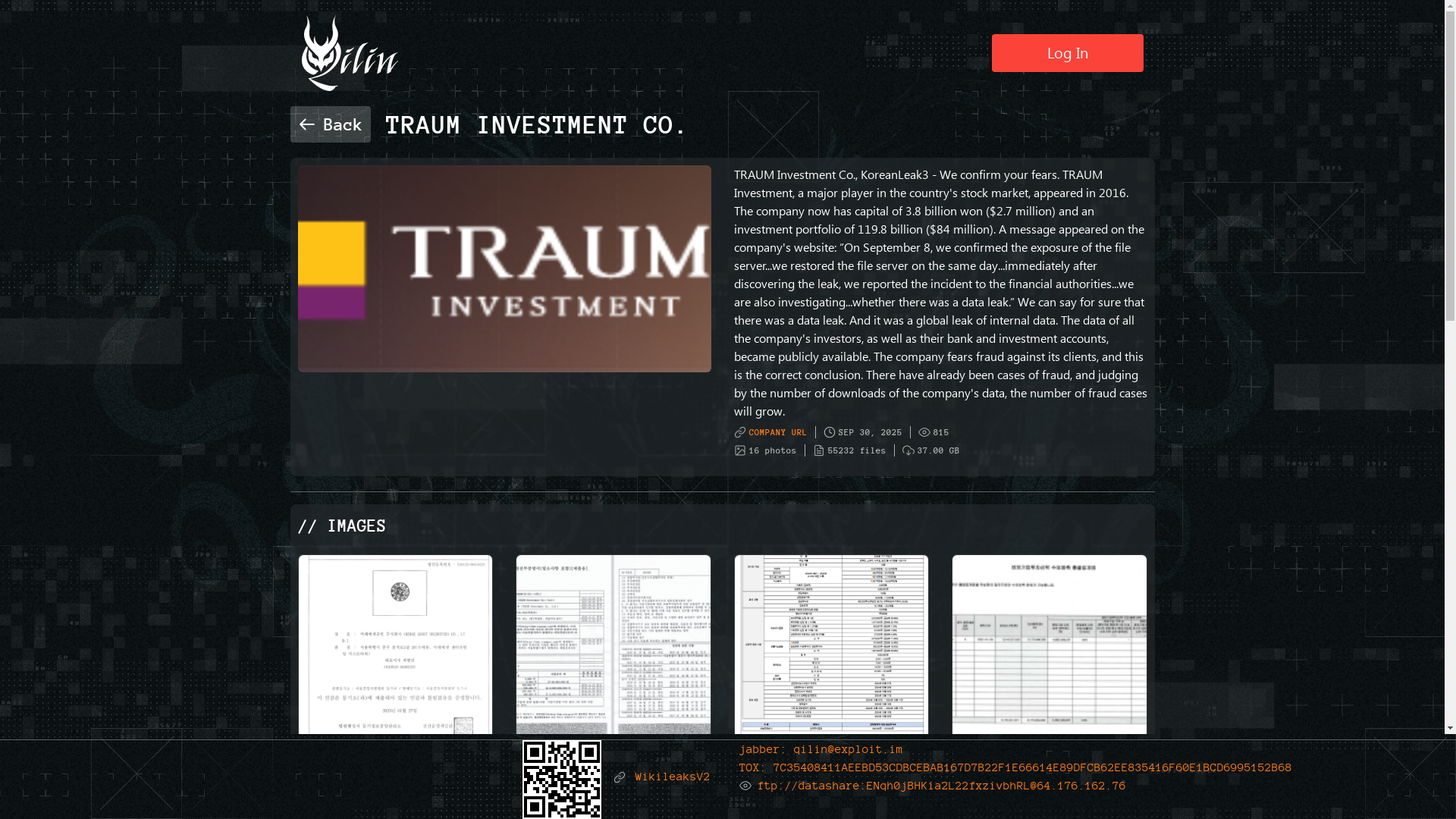 Screenshot del ataque