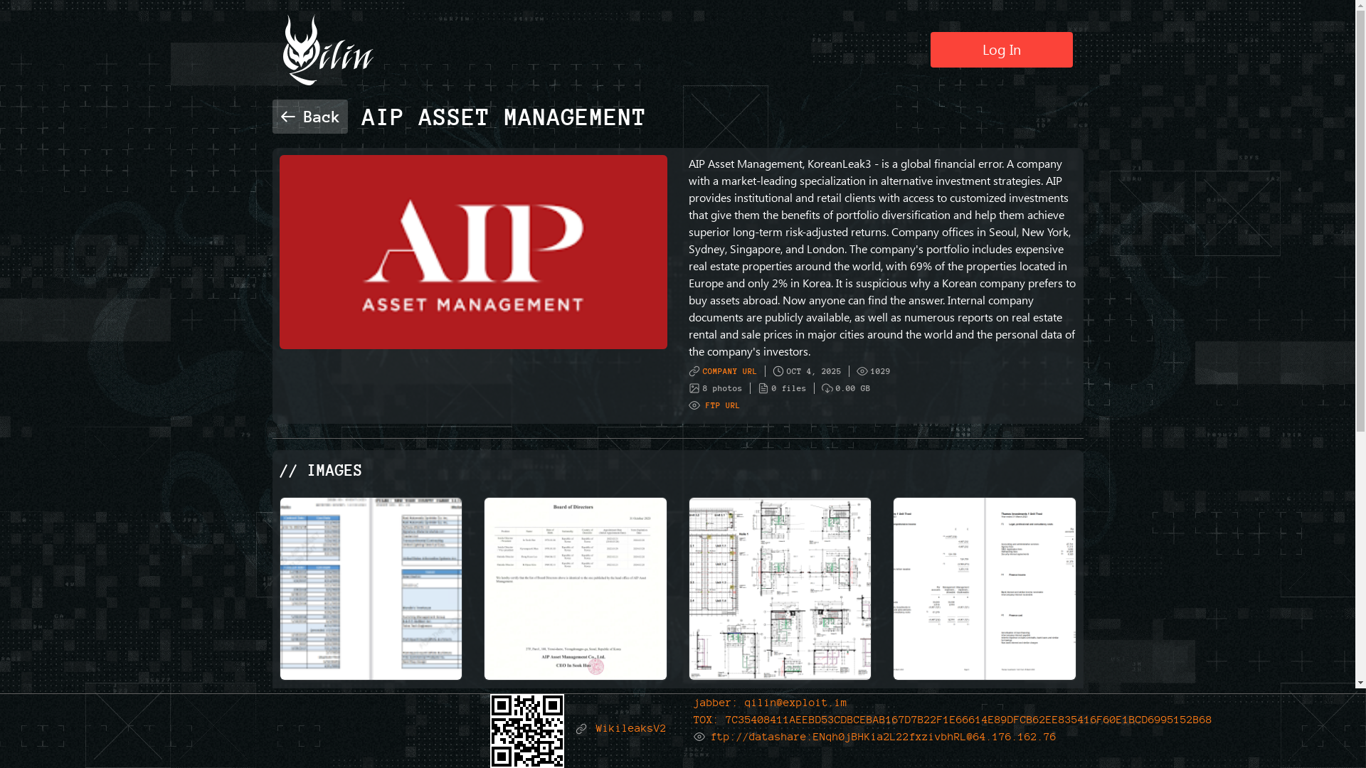 Screenshot del ataque