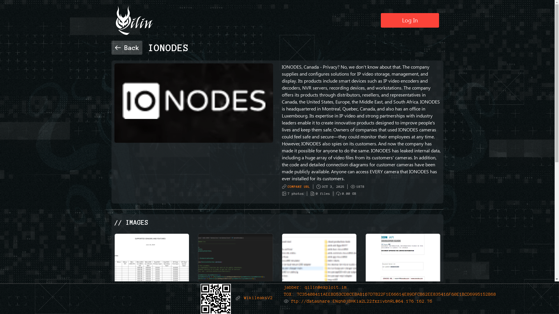 Screenshot del ataque