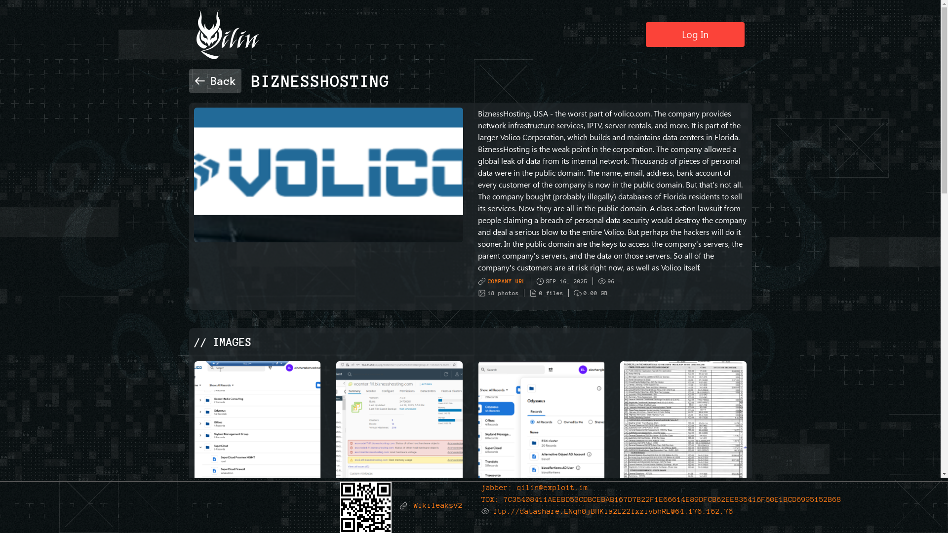 Screenshot del ataque