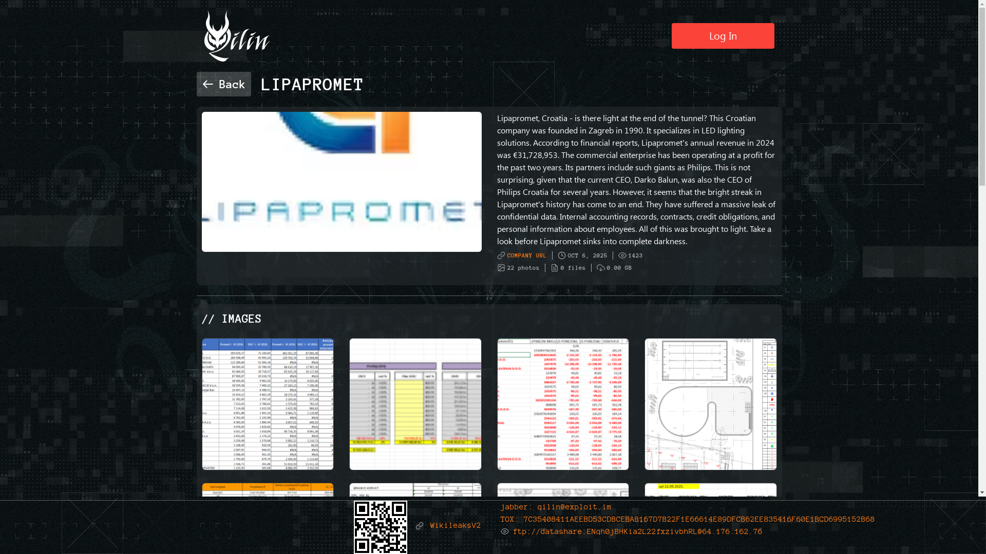 Screenshot del ataque