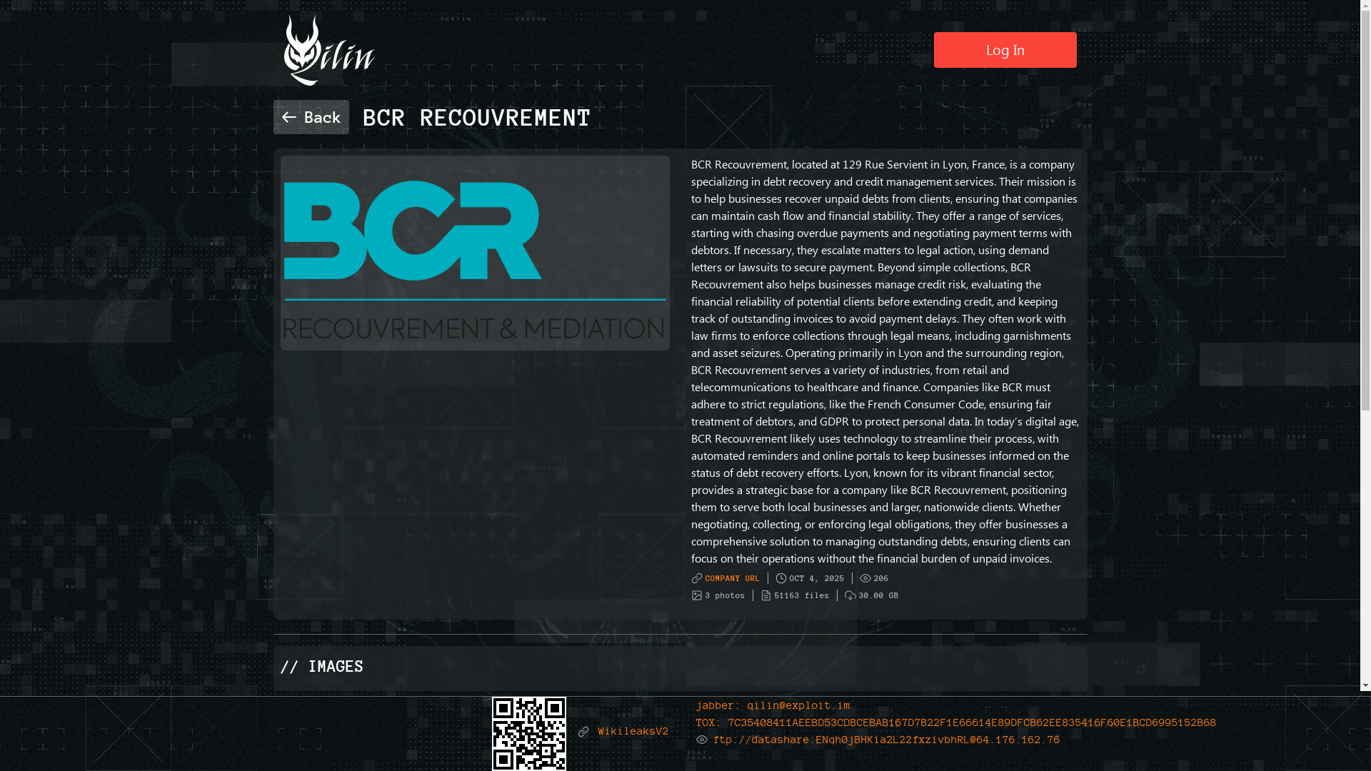 Screenshot del ataque