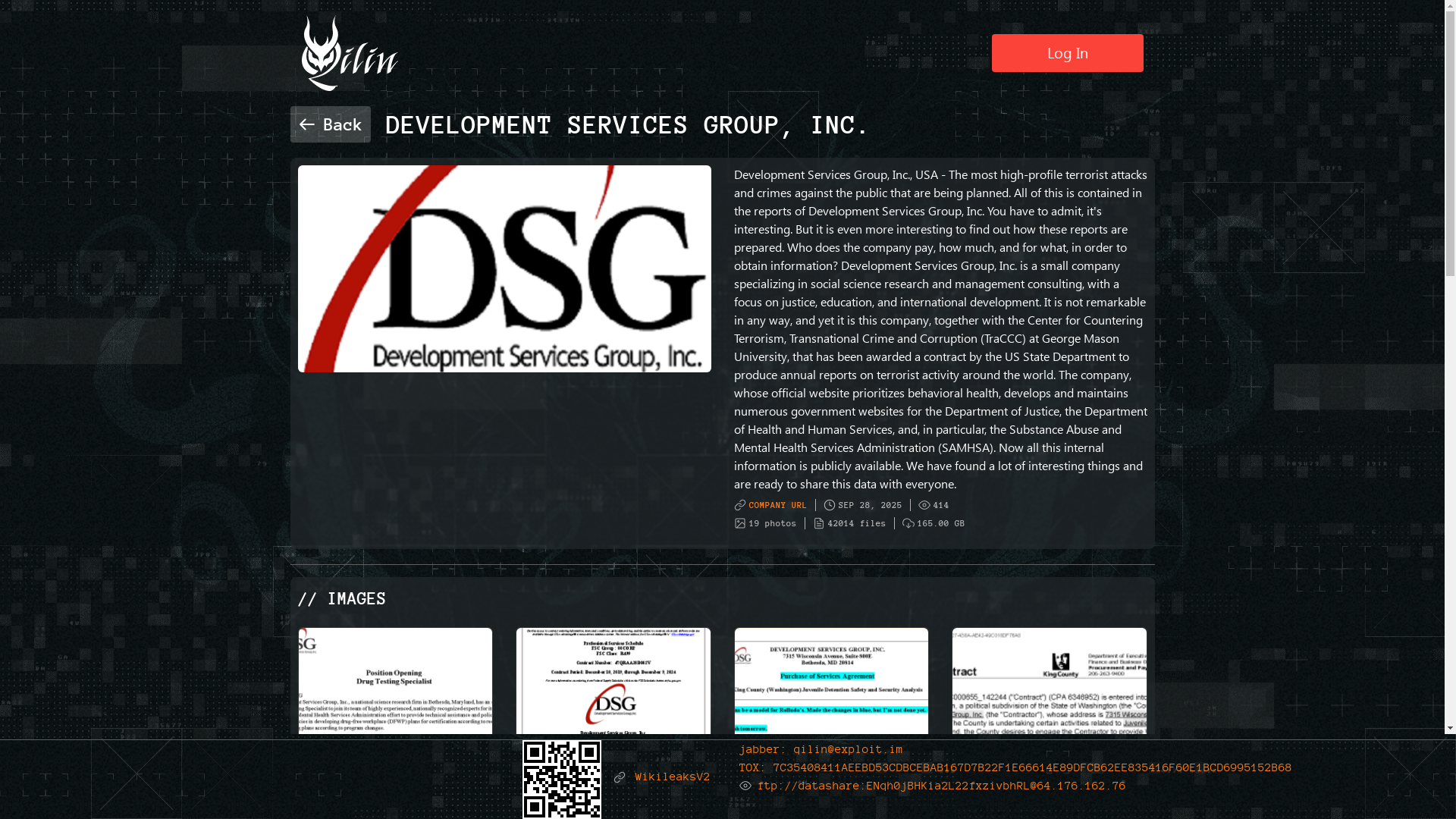 Screenshot del ataque