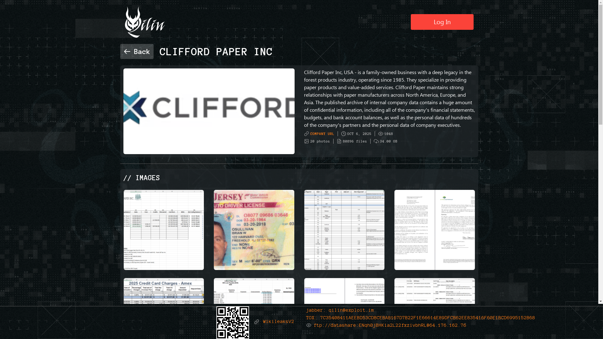 Screenshot del ataque