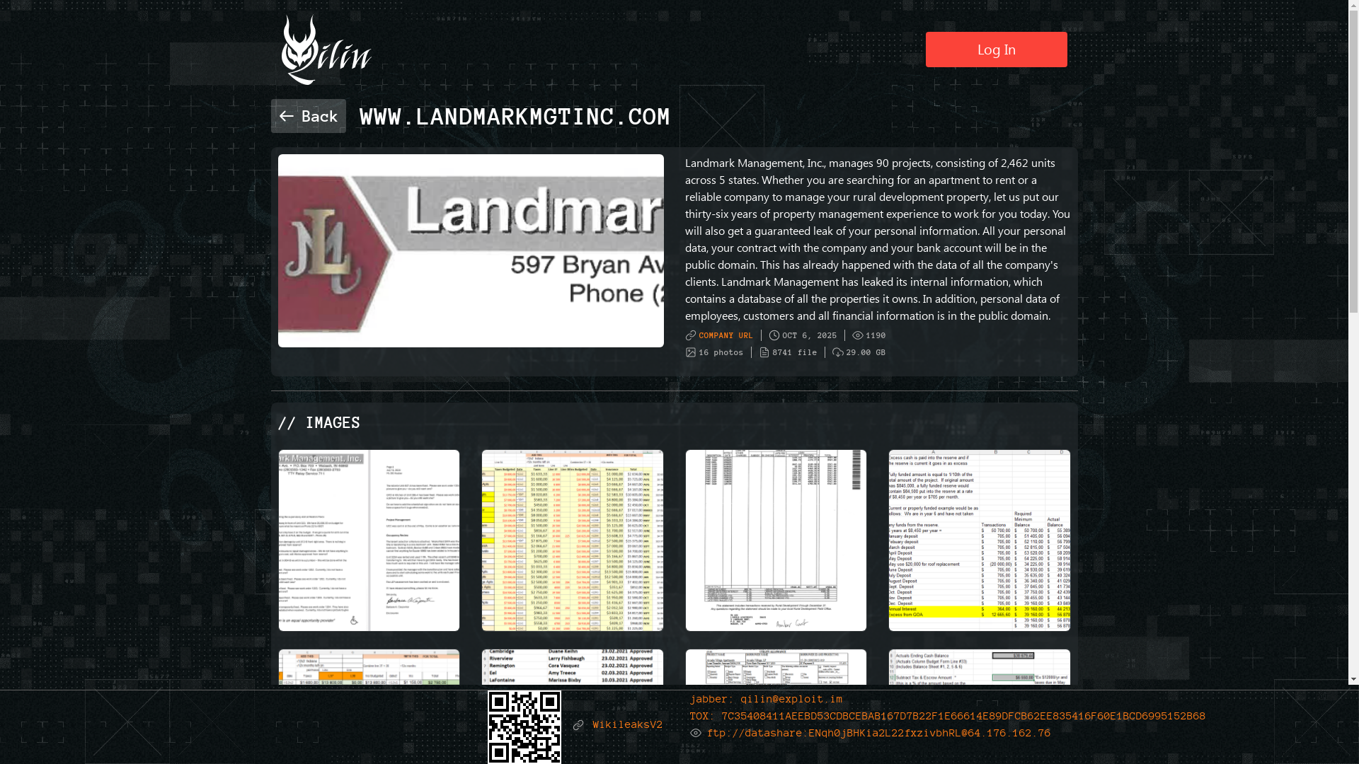 Screenshot del ataque