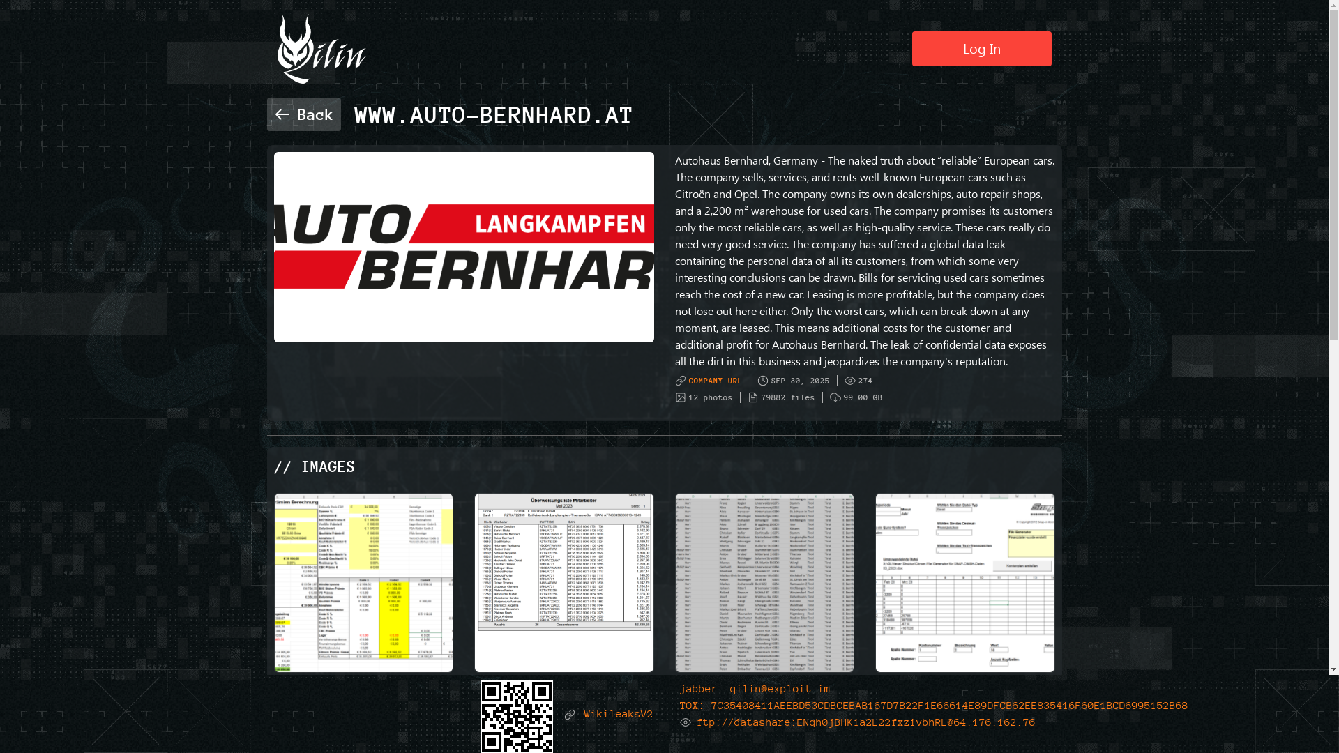 Screenshot del ataque