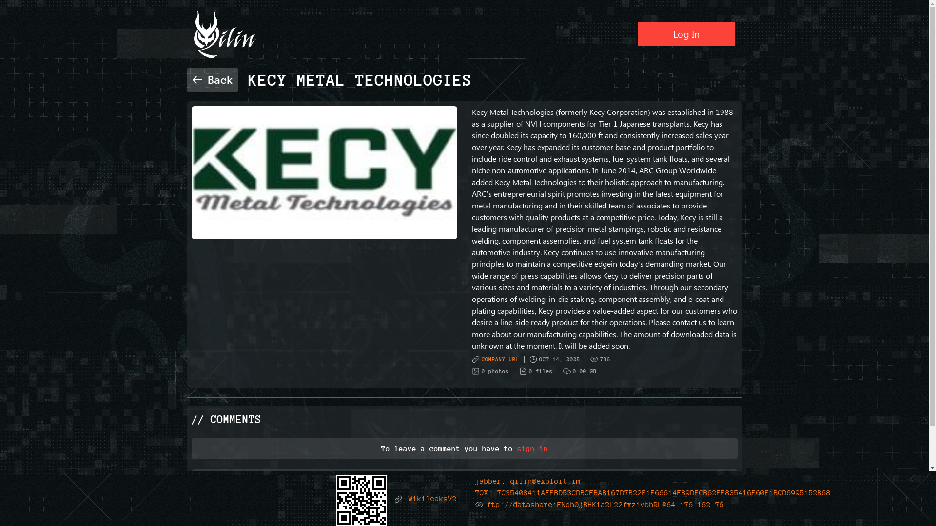 Screenshot del ataque