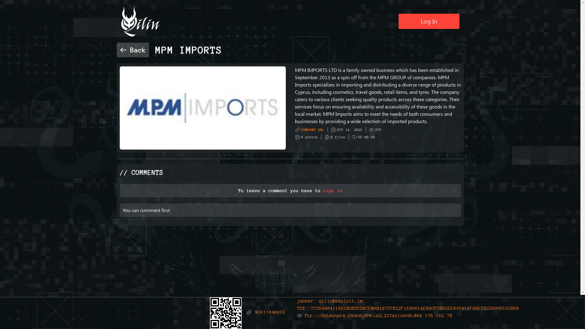 Screenshot del ataque