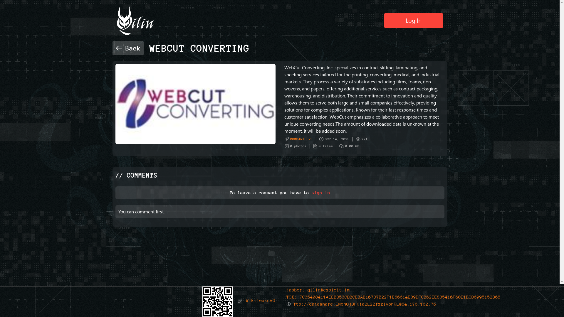 Screenshot del ataque