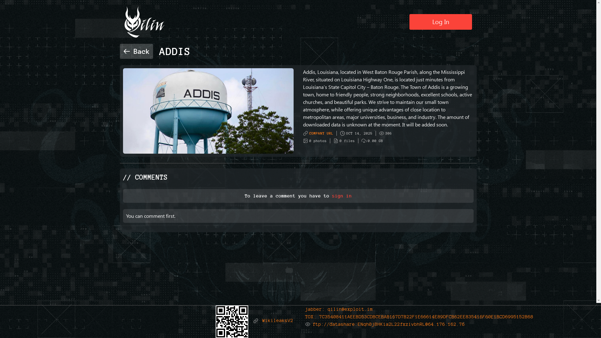 Screenshot del ataque