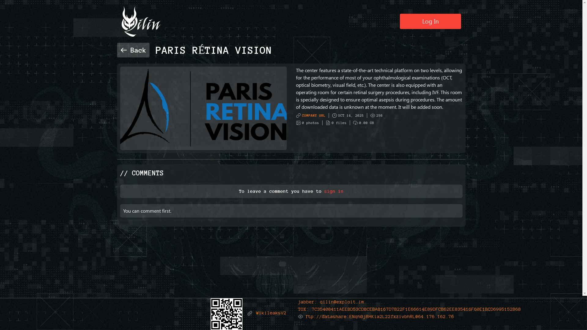 Screenshot del ataque