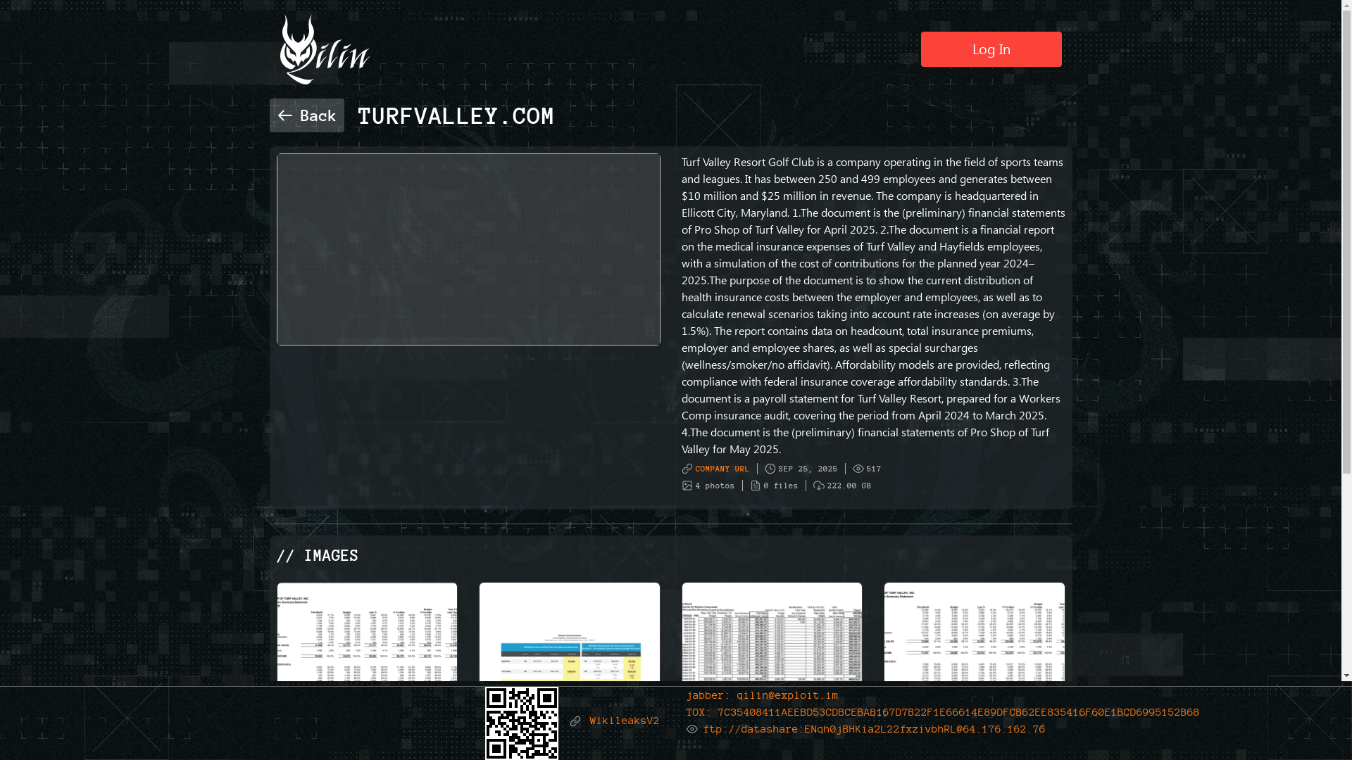 Screenshot del ataque