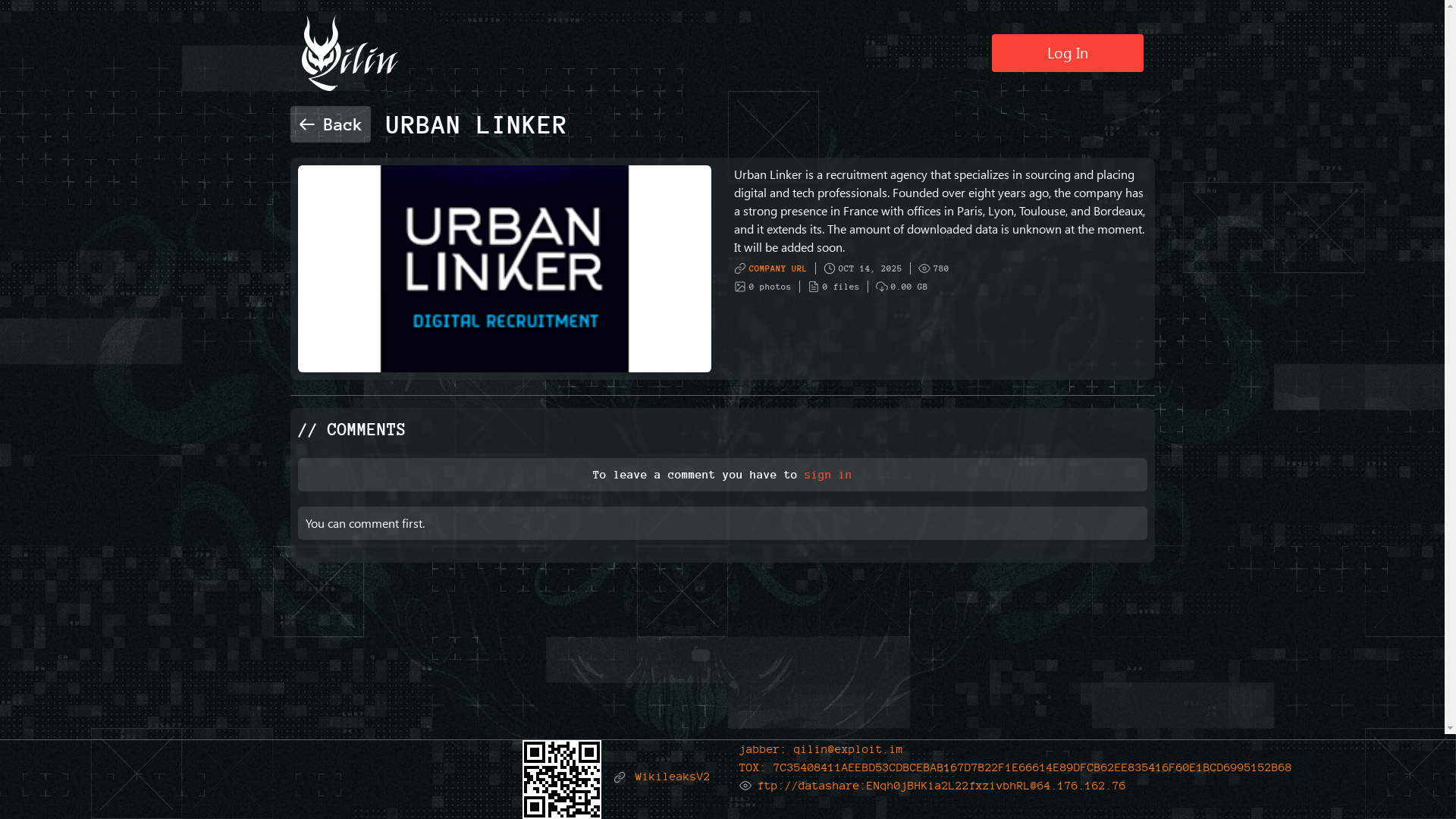 Screenshot del ataque