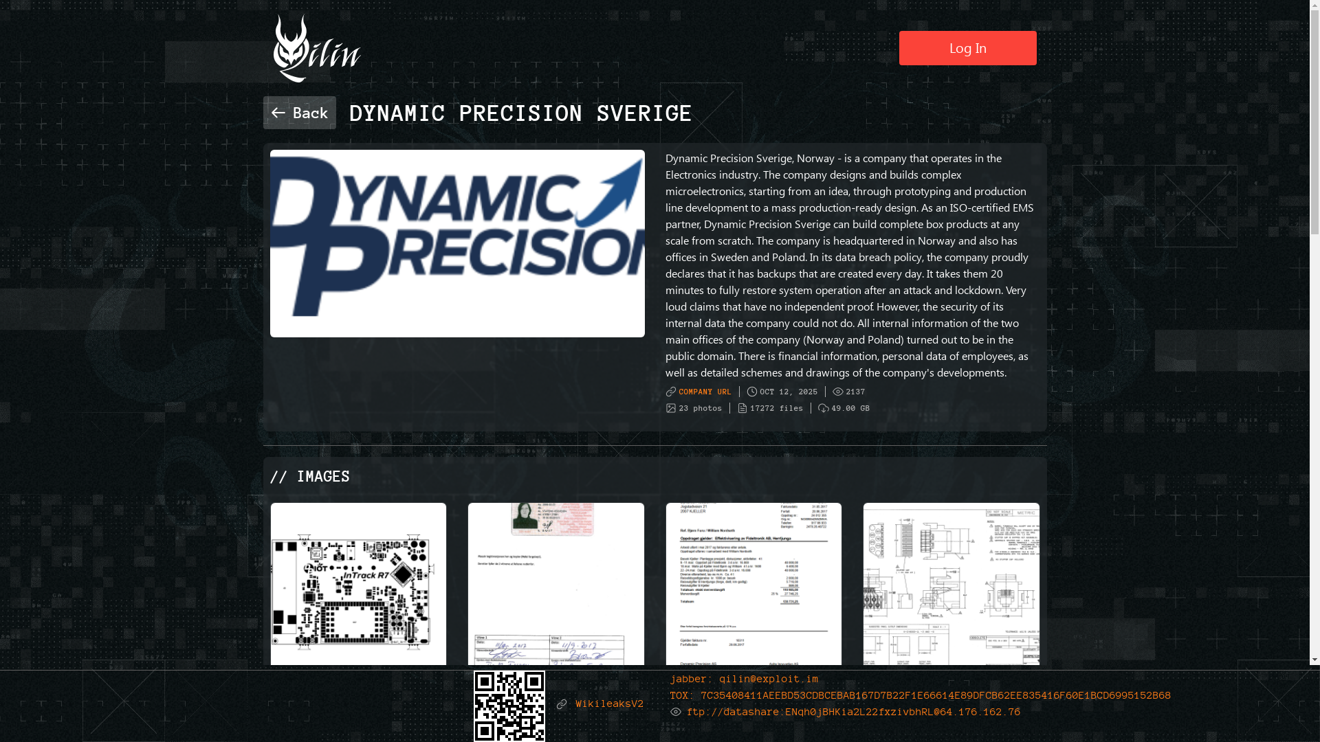 Screenshot del ataque