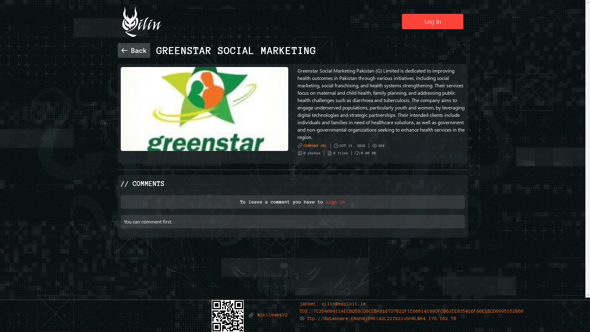 Screenshot del ataque