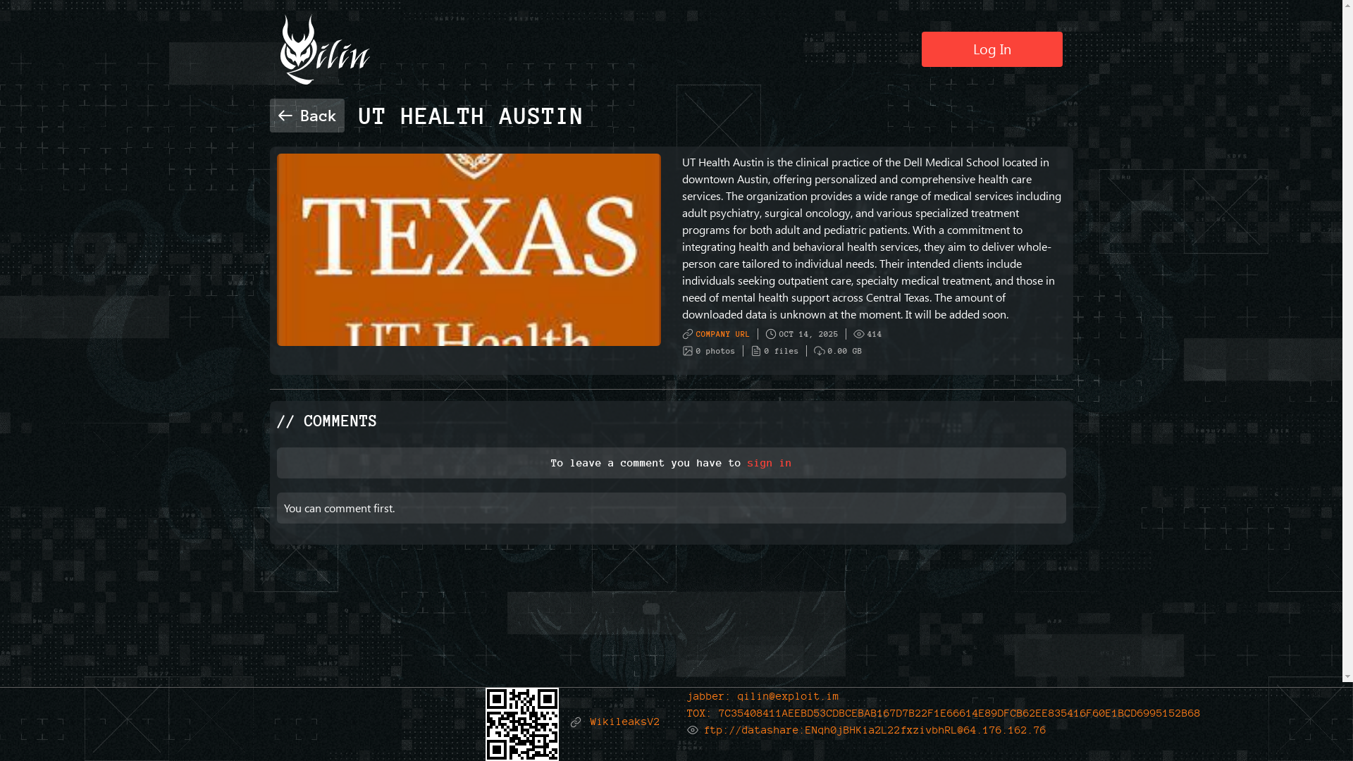 Screenshot del ataque