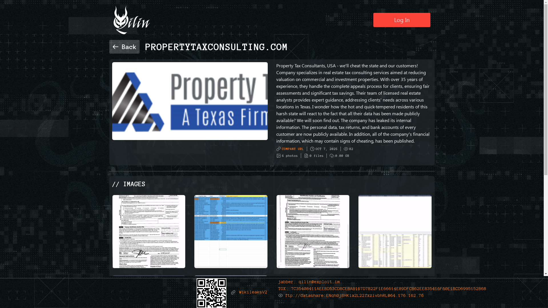 Screenshot del ataque