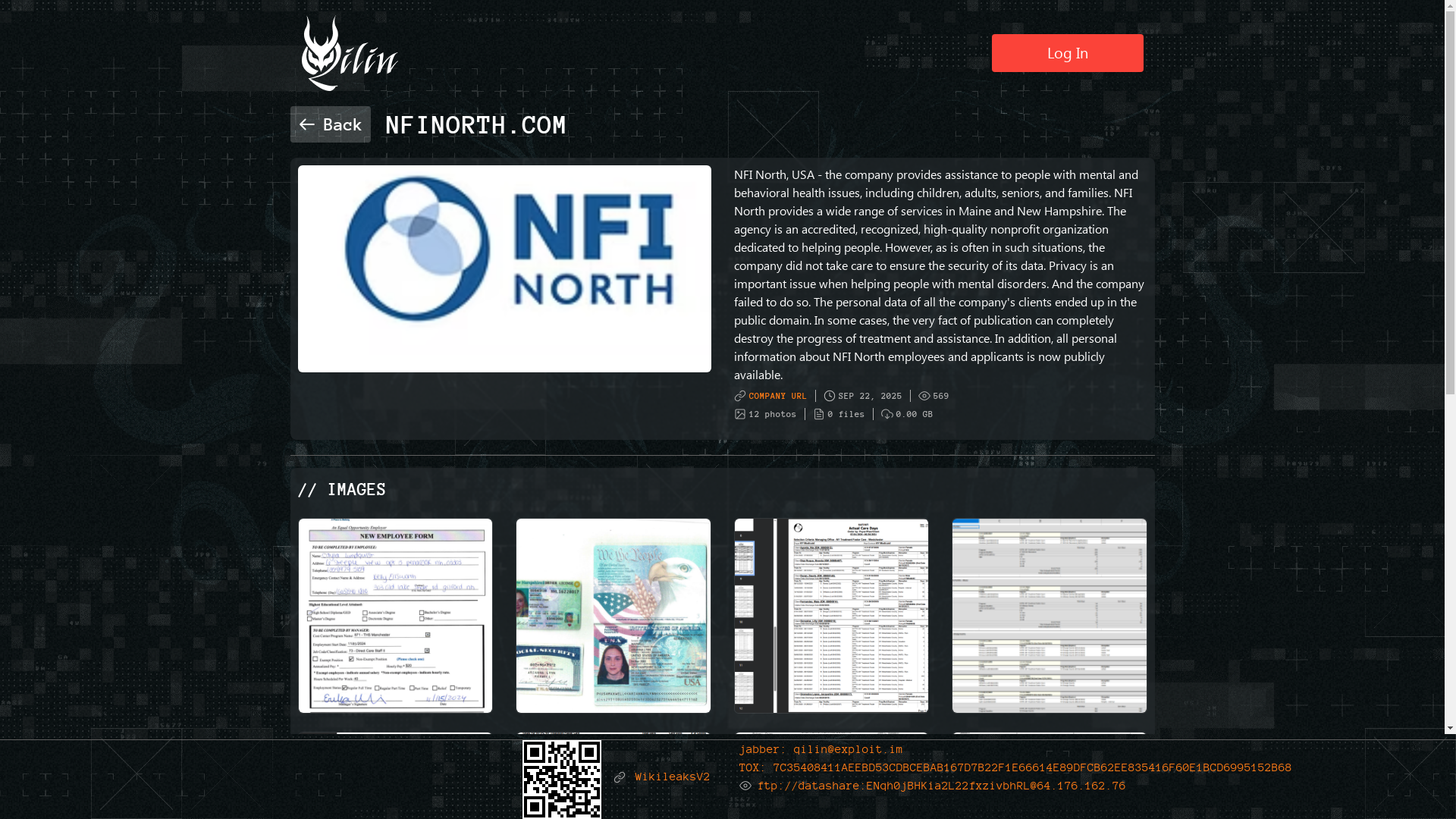 Screenshot del ataque