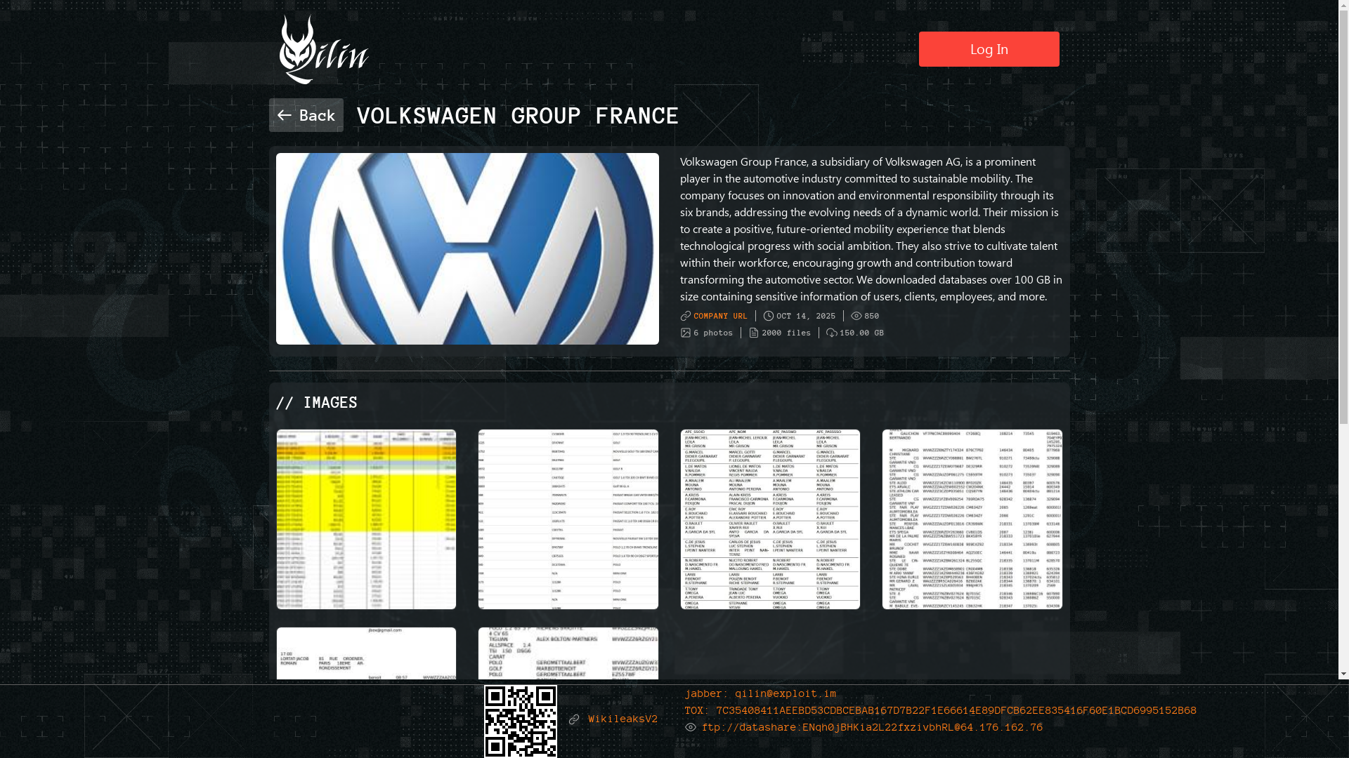 Screenshot del ataque