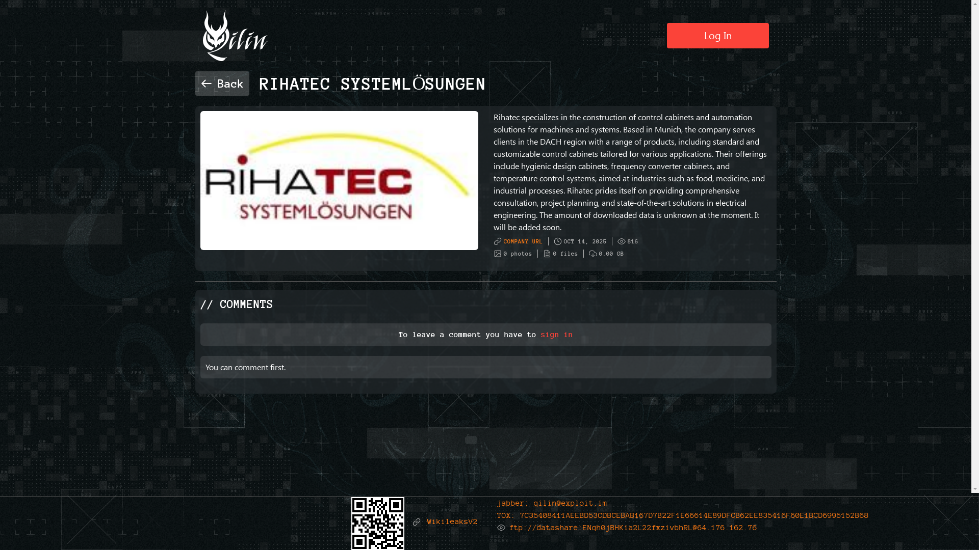 Screenshot del ataque