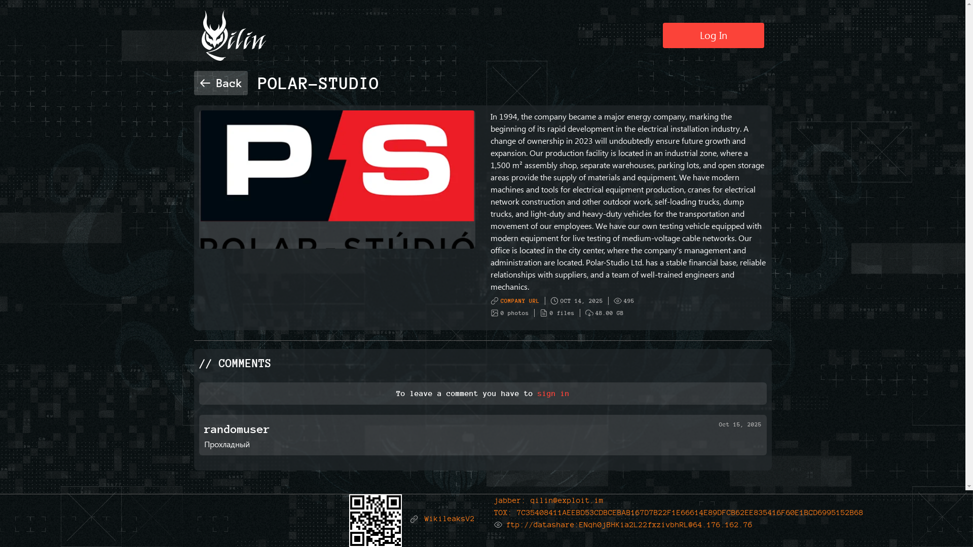 Screenshot del ataque