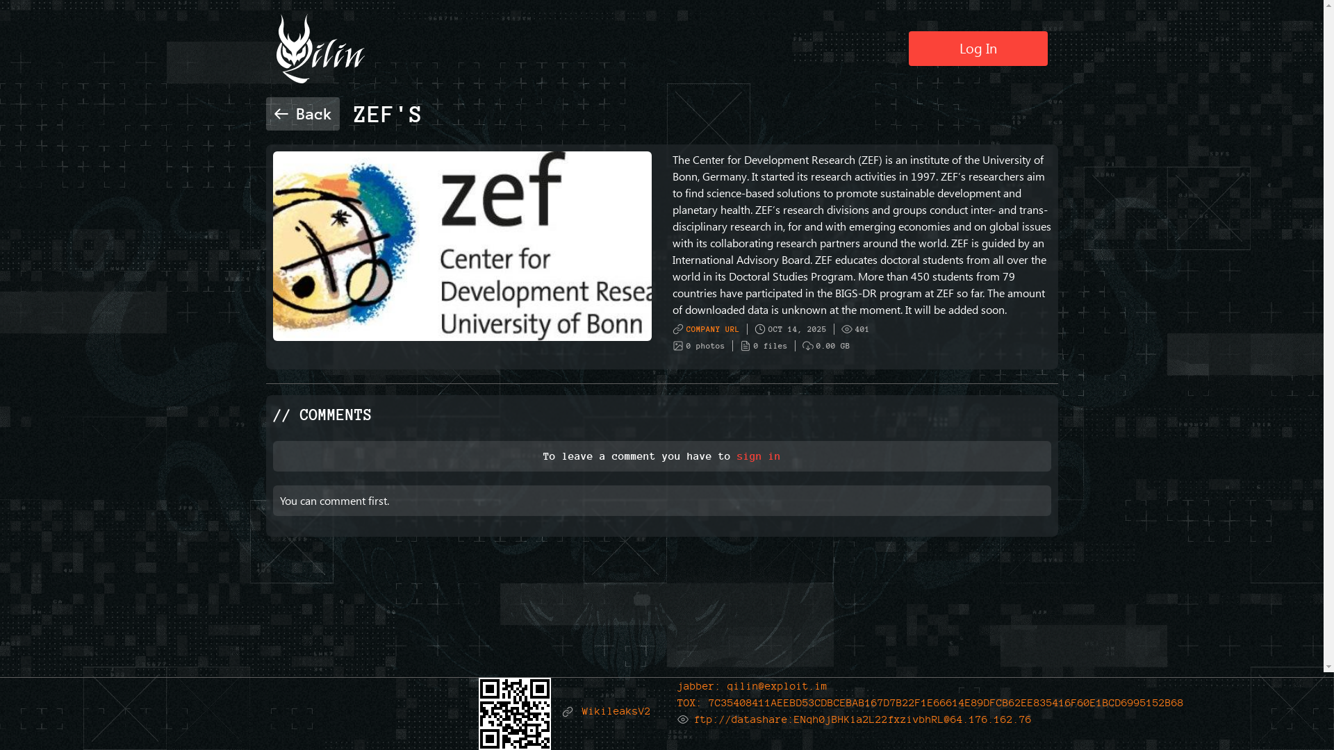 Screenshot del ataque