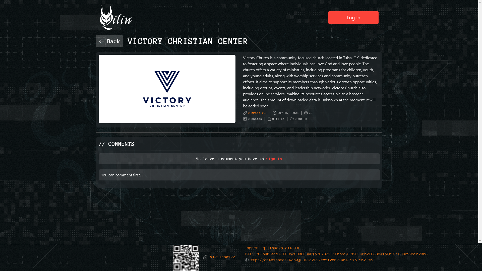 Screenshot del ataque