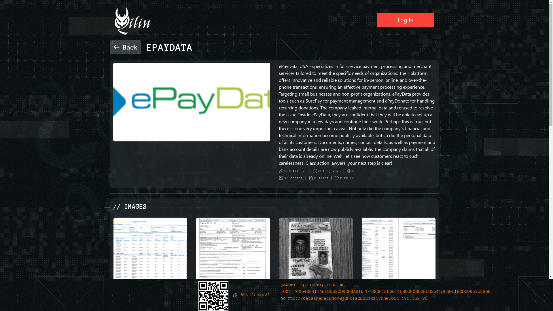 Screenshot del ataque