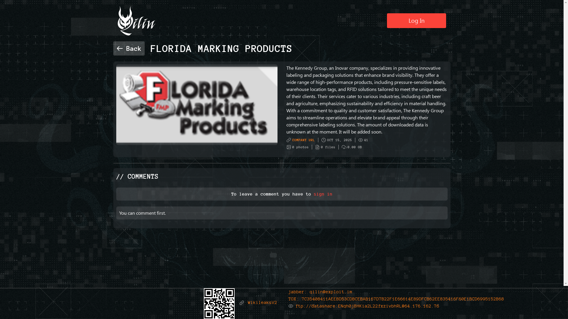 Screenshot del ataque