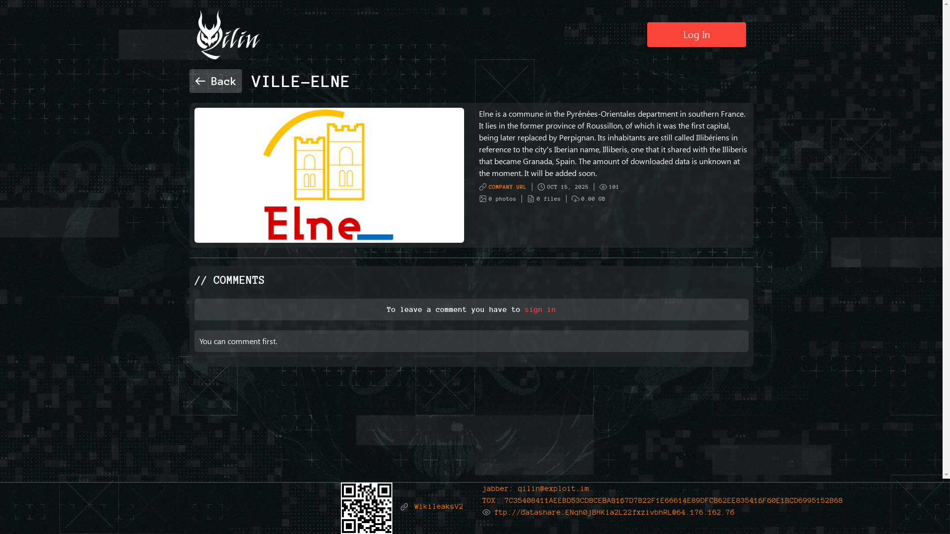 Screenshot del ataque