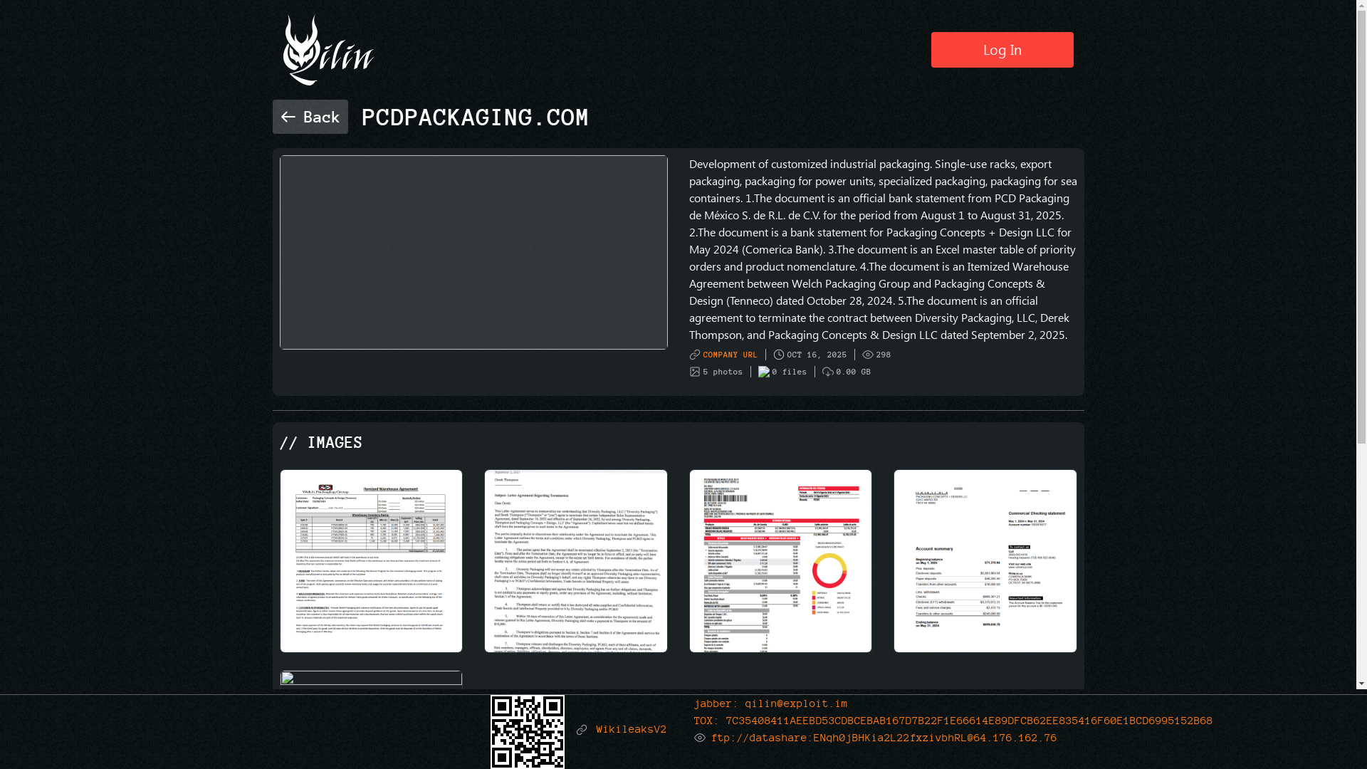 Screenshot del ataque