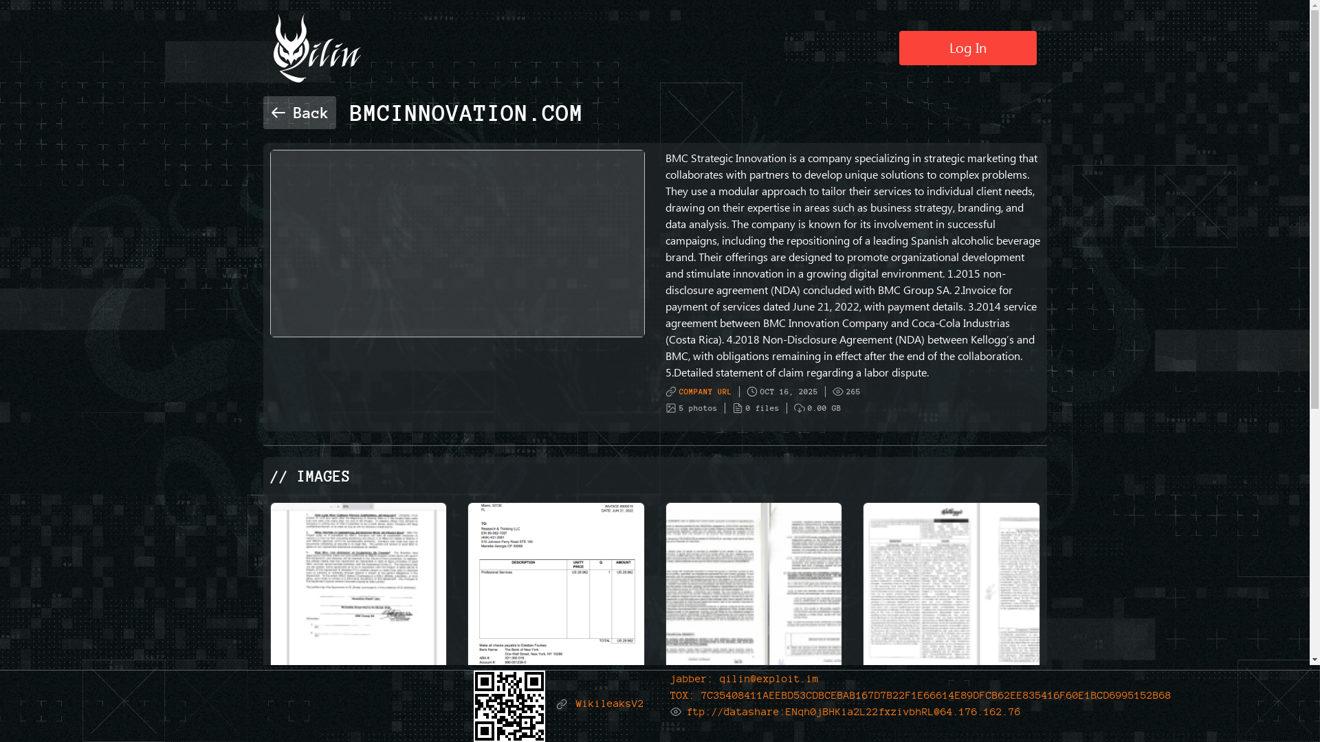 Screenshot del ataque