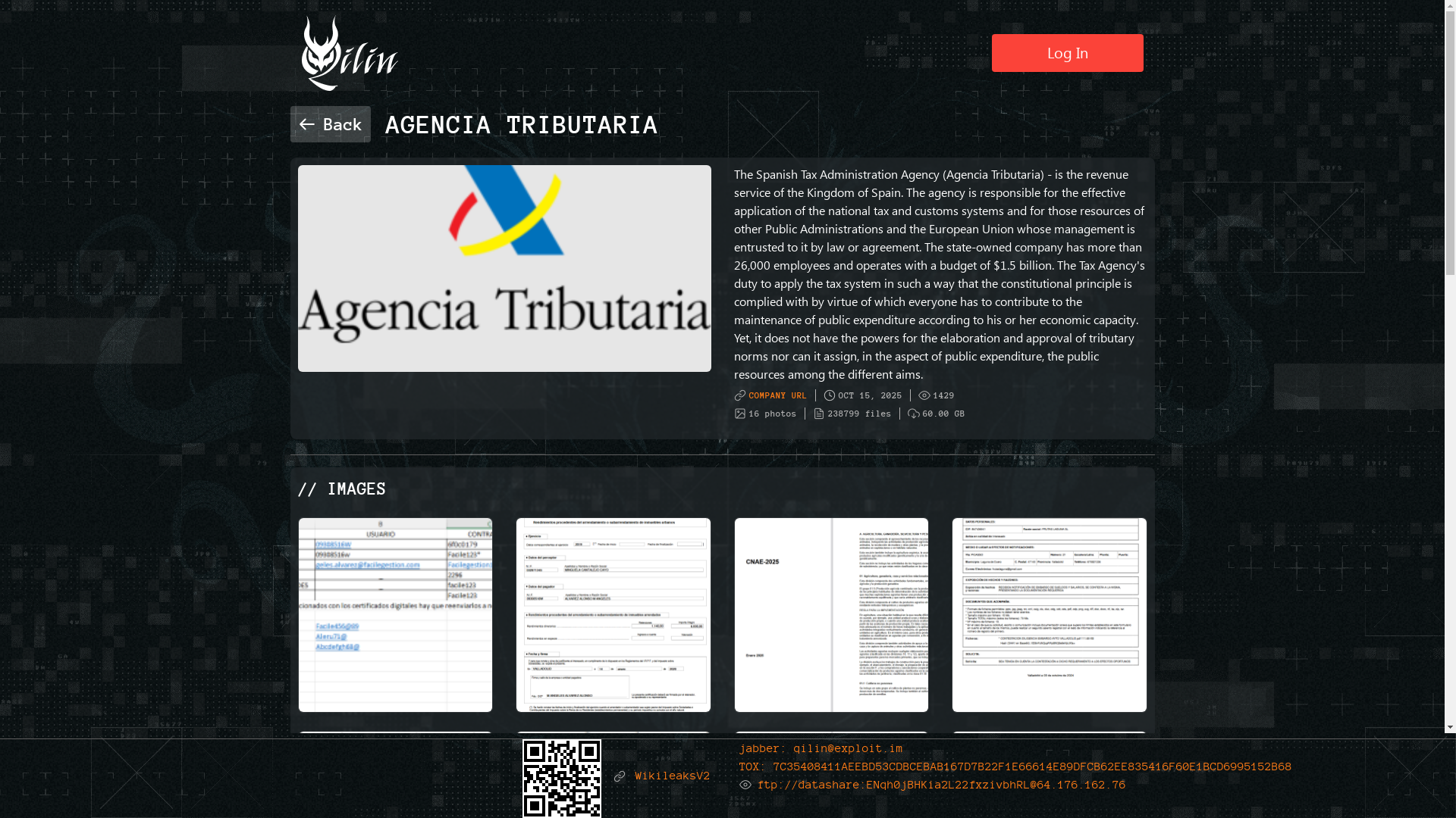 Screenshot del ataque