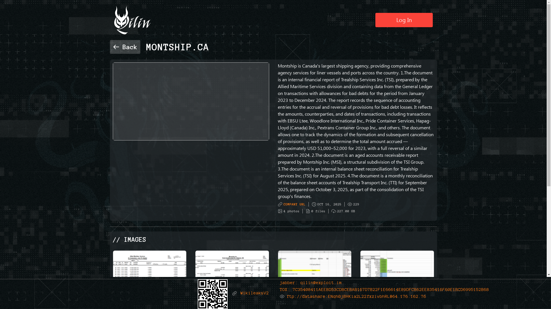 Screenshot del ataque