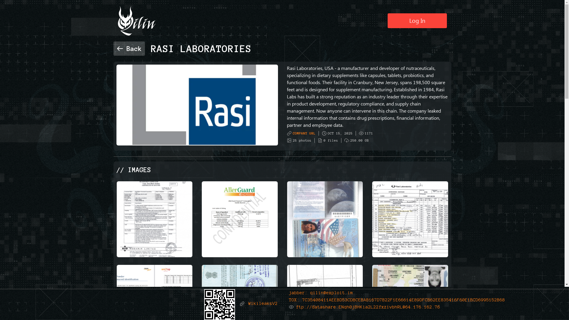 Screenshot del ataque