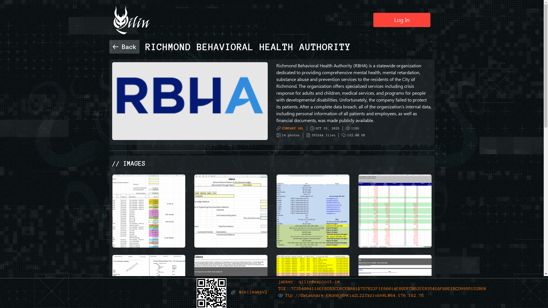 Screenshot del ataque