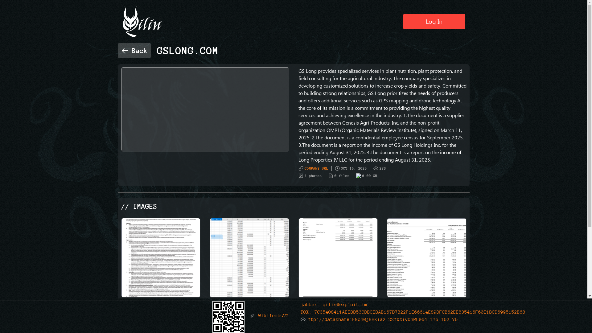 Screenshot del ataque