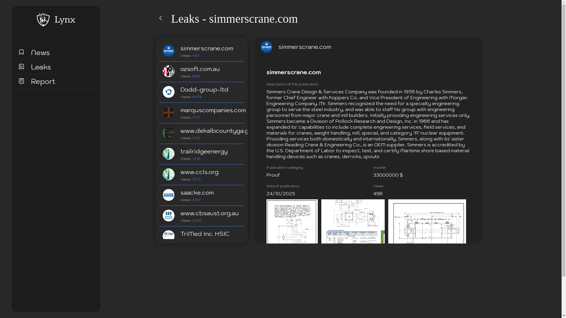 Screenshot del ataque