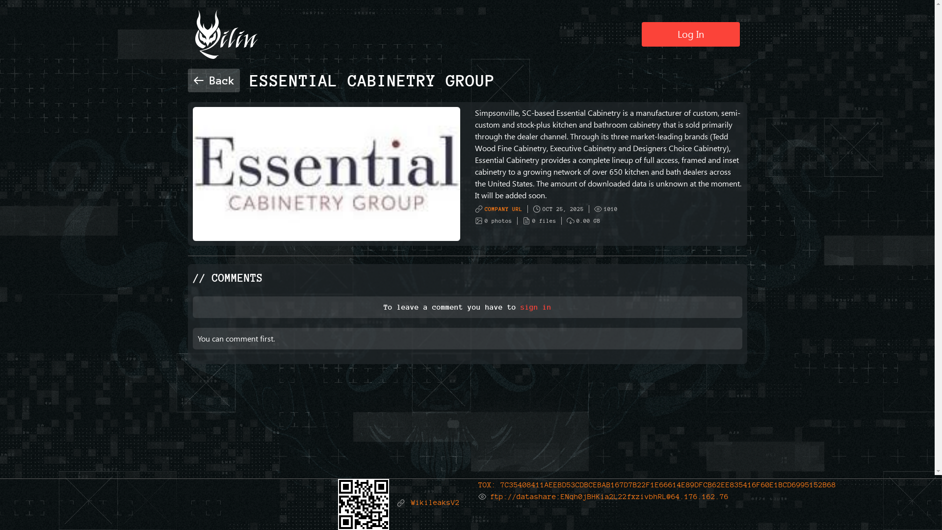 Screenshot del ataque