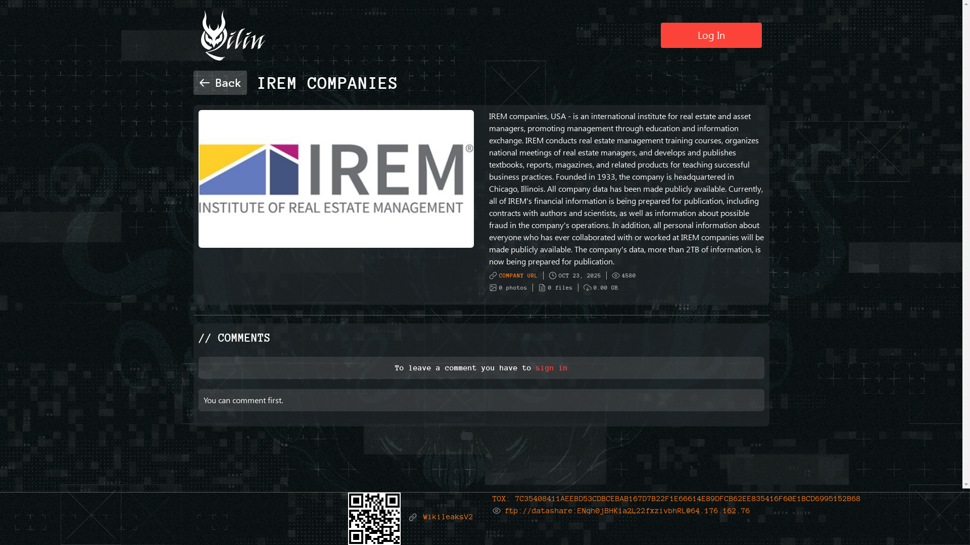 Screenshot del ataque