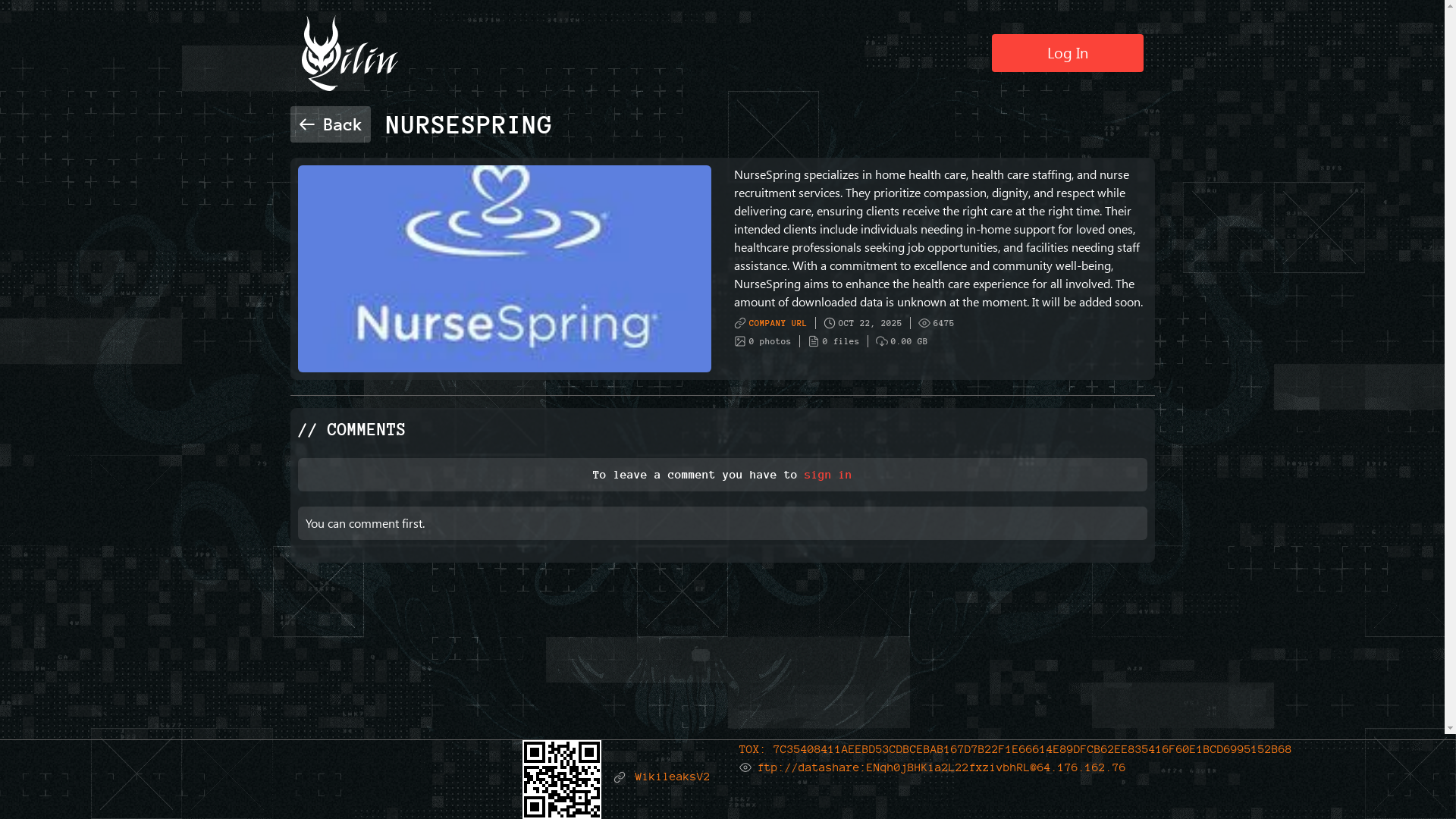 Screenshot del ataque