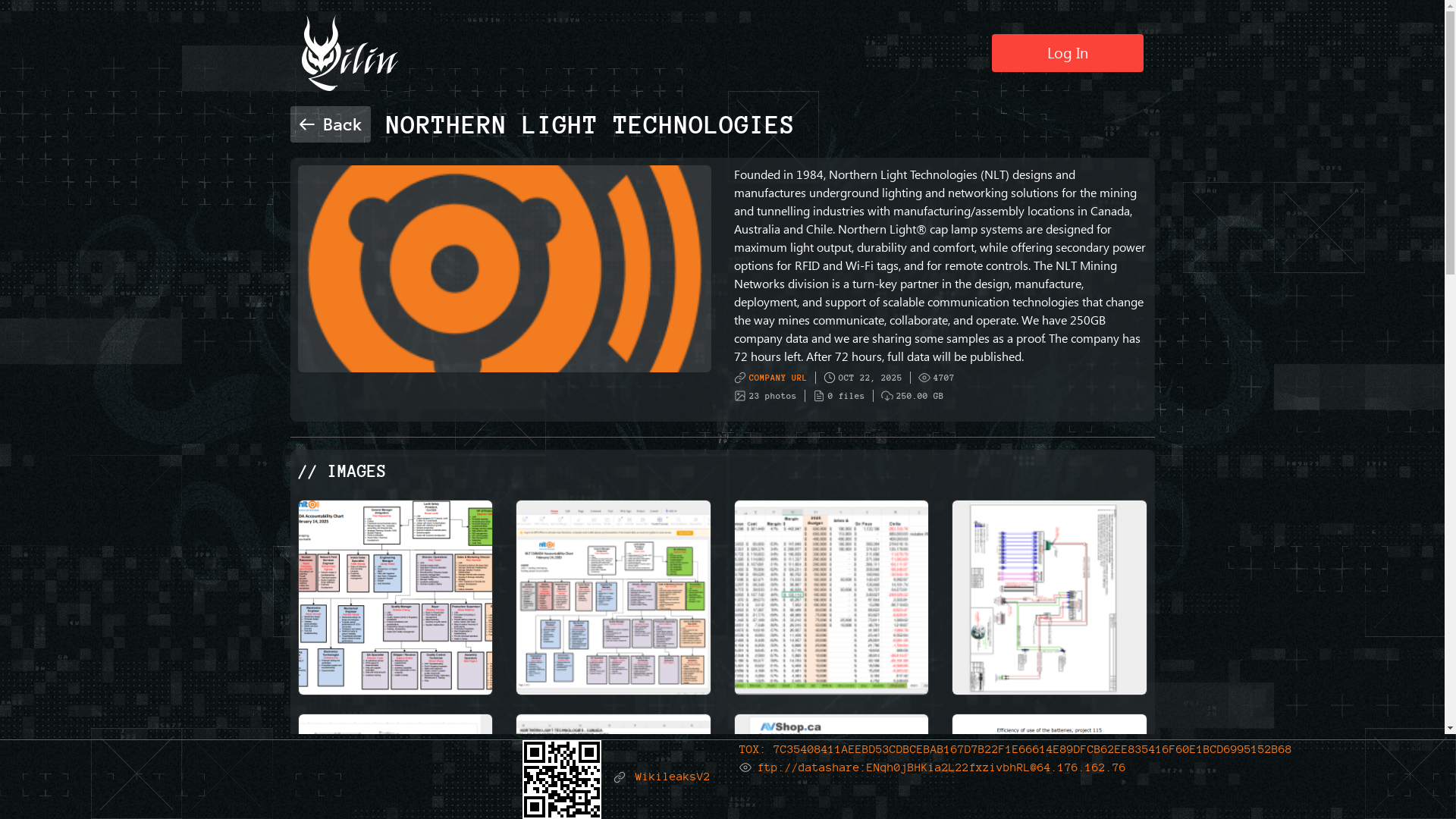 Screenshot del ataque