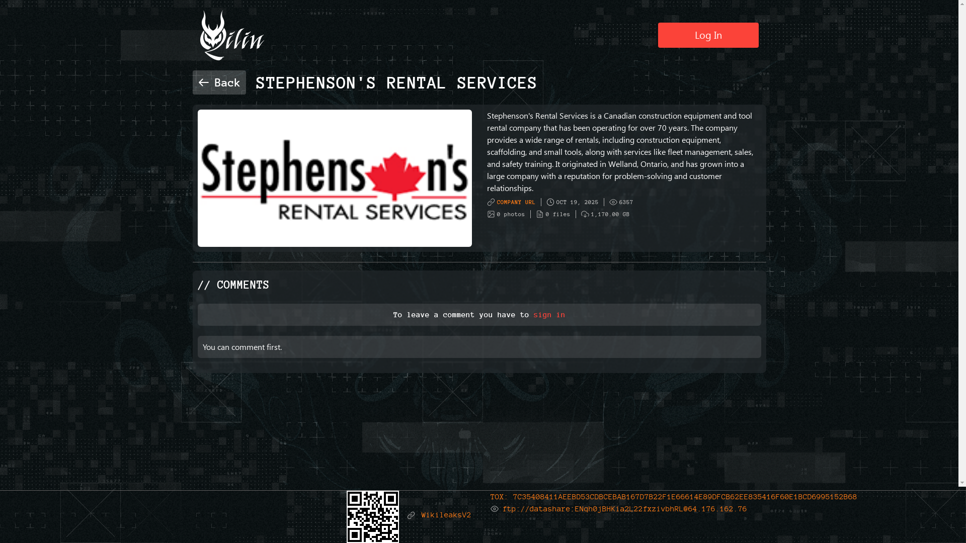 Screenshot del ataque