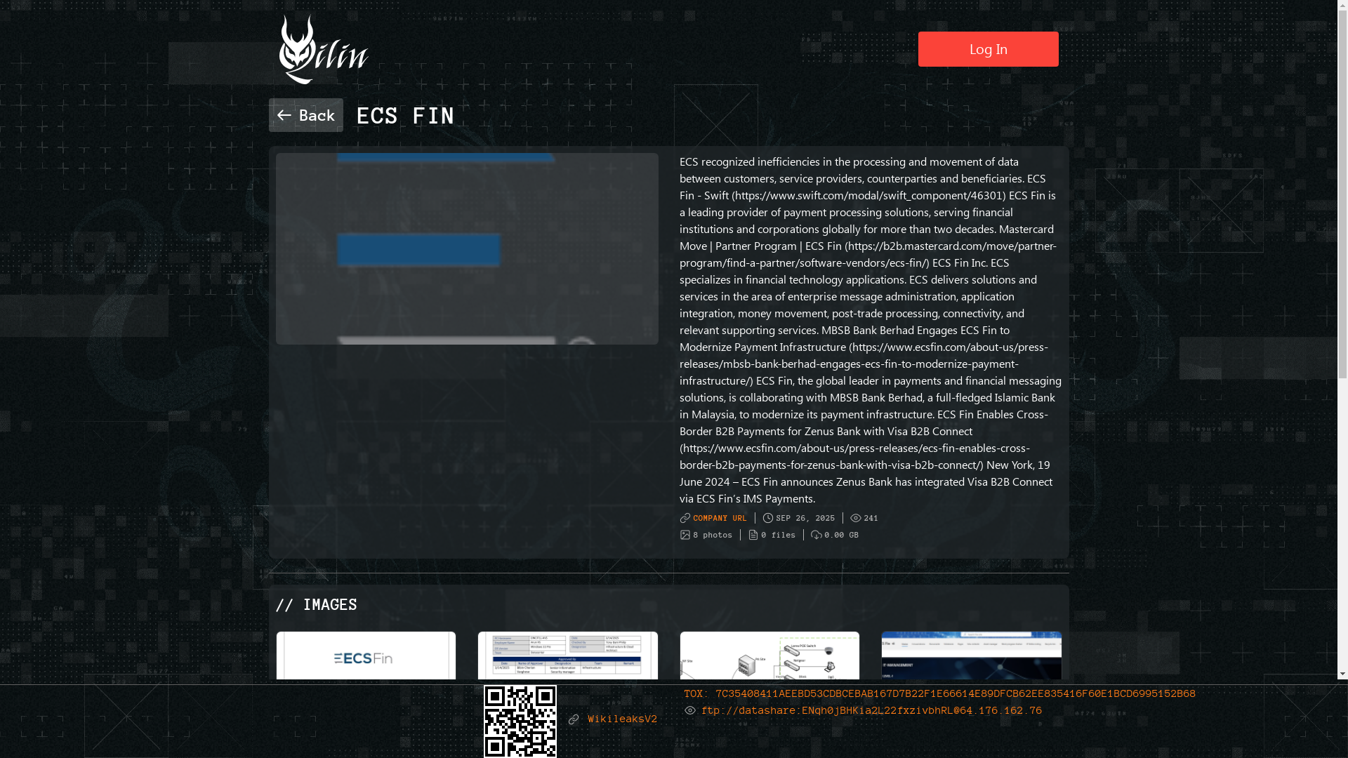 Screenshot del ataque