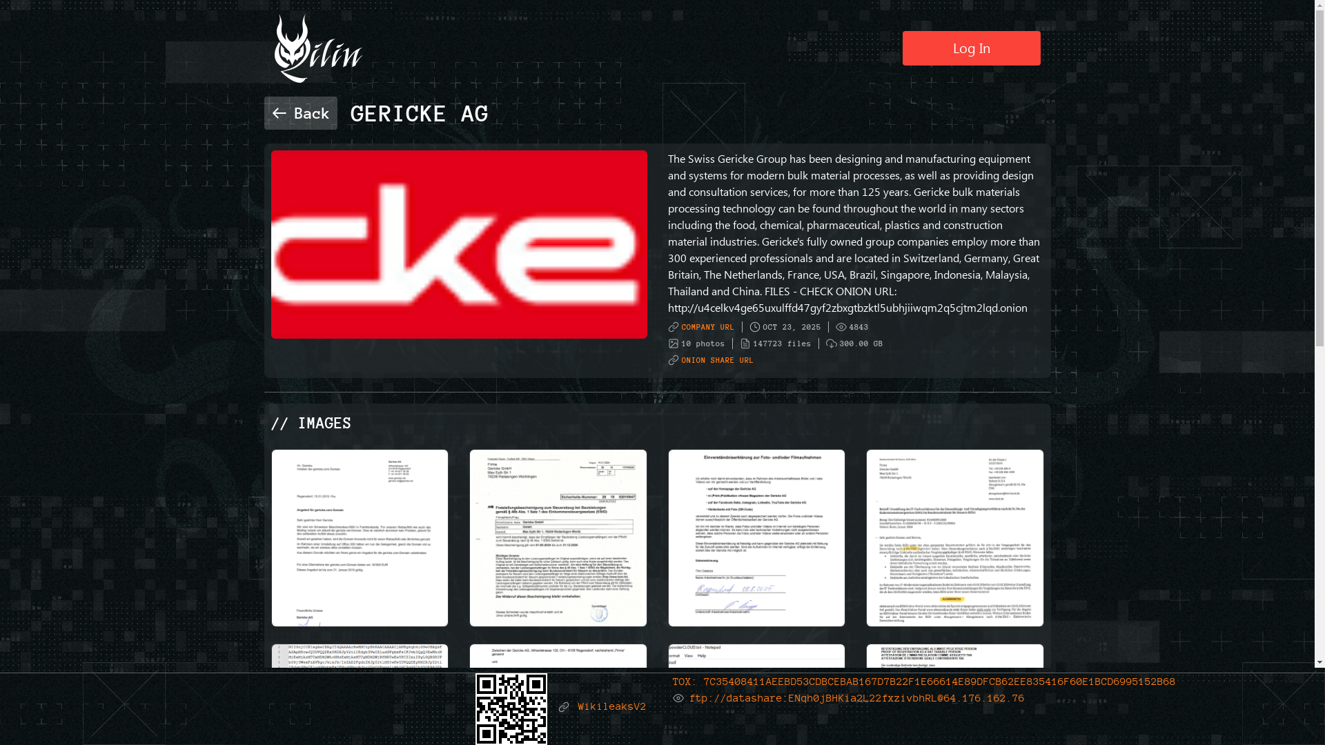 Screenshot del ataque