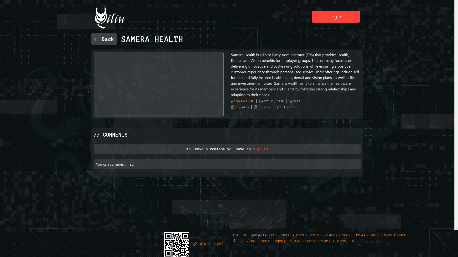 Screenshot del ataque